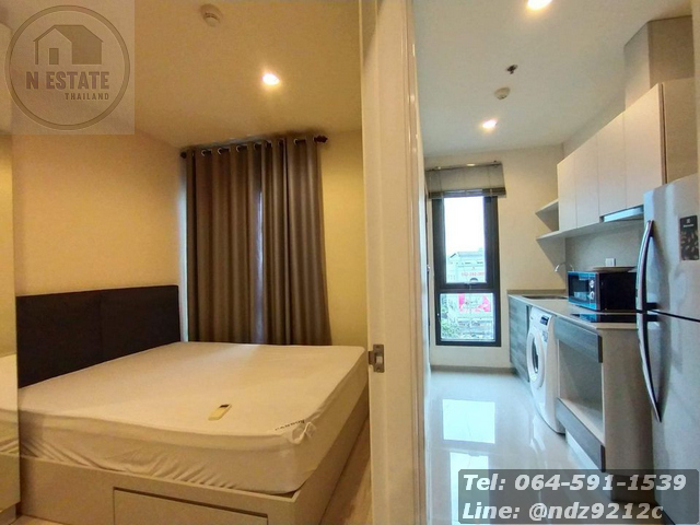 ให้เช่าห้องน่าอยู่ Centric Ratchada - Huai Khwang  ชั้น6 ห้องมุม 27ตรม 14000เท่านั้น