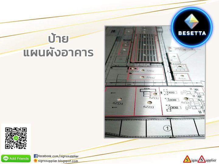 ป้ายแผนผังอาคาร