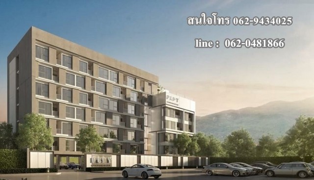 T00128 ให้เช่าคอนโด play condo ติดเมย่าย่านนิมมานฯ ราคาเช่า 14,000 บาท/เดือน 