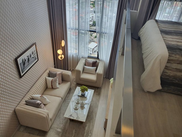 ให้เช่าคอนโดห้องใหม่ Knightsbridge Prime Sathorn (ไนท์ บริดจ์ ไพร์ม สาทร)1 ห้องนอนแบบ Duplex 