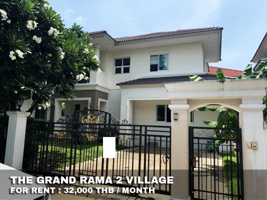 (เช่า) FOR RENT THE GRAND RAMA 2 / 3 beds 3 baths / 67 Sqw.**32,000** CLOSE CENTRAL MAHACHAI