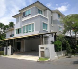 ขายบ้านเดี่ยว 3 ชั้น Modern Luxury แกรนด์ บางกอก บูเลอวาร์ด พระราม 9 ติดถนนกรุงเทพกรีฑา
