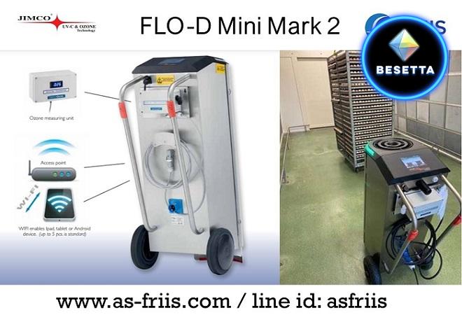 ฆ่าเชื้อไวรัสในอุตสาหกรรม ด้วยเครื่อง FLO-D Mini