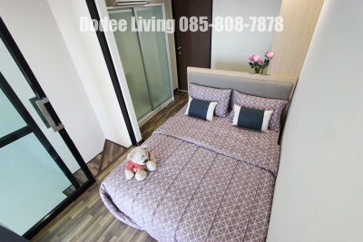 For rent Beyond Sukhumvit. 1bed 1 bathroom, near BTS Udomsuk.Duplex, Fully furnished.42 sq.m.