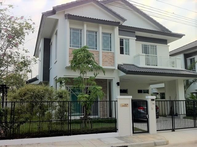 KNR33 For Rent บ้านหลังมุมพร้อมอยู่ โครงการมัณฑนาแจ้งวัฒนะ ราชพฤกษ์