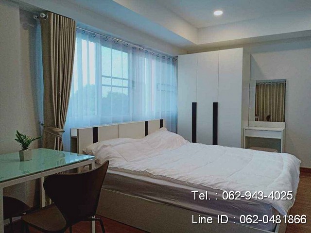 T00571 ขายคอนโด เซเว่นสตาร์ 7 Stars condo พื้นที่ 30 ตรม เฟอร์ครบ ตึก C ชั้น 4 ขายเพียง 1.29 ล้านบาท