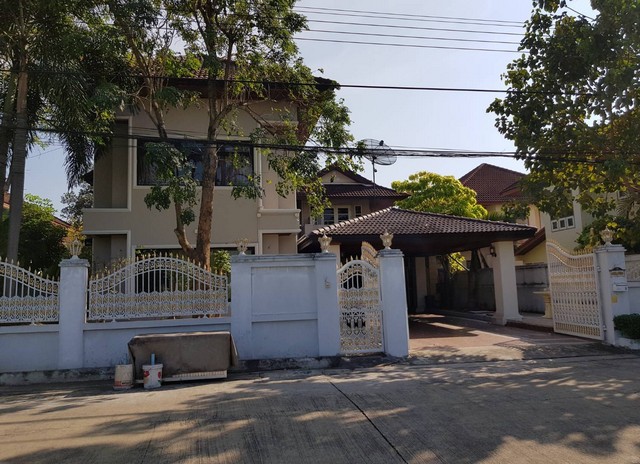 JH-068 ขายบ้านเดี่ยว ถูกกว่าประเมิน ม.ปรีชา สุวินทวงศ์ พื้นที่ 150 ตรว 4นอน 5น้ำ built in ทั้งหลัง