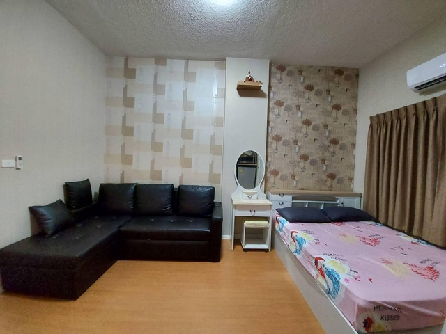 ขายคอนโดลุมพินีร่มเกล้า-สุวรรณภูมิ  พท. 21  ตร.ม  อาคาร B3 ชั้น1  