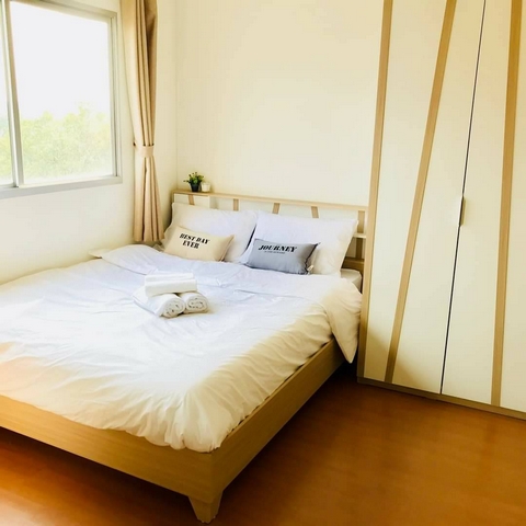 ขายคอนโดลุมพินีร่มเกล้า-สุวรรณภูมิ  พท. 22  ตร.ม  อาคาร B3 ชั้น4 ห้องมุม ใกล้สนามบินสุวรรณภูมิ  
