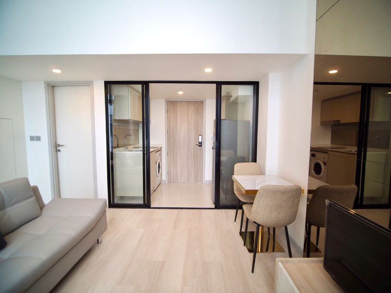 DD-045 ปล่อยเช่า KnightsBridge Prime Sathorn Duplex 1 bed room ชั้น30 วิวบางกระเจ้า