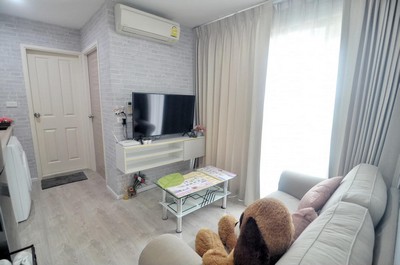 Condo Pause Sukumvit 107 BTS แบริ่ง 5 นาที  2ห้องนอน ตึก A ชั้น 6 พร้อมอยู่ ซ.แบริ่ง 1