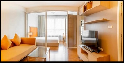 Ibiza Condo  พระราม9 1 ห้องนอน  ระเบียงทิศตะวันออก เพียง 9 500ต่อเดือน