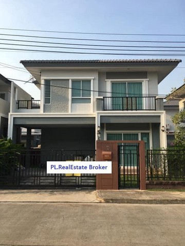 ให้เช่าบ้านเดี่ยว 2 ชั้น หมู่บ้านภัสสร เพรสทีจ ลุกซ์พัฒนาการ44 แต่งสวยพร้อมอยู่