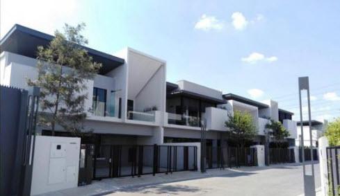 ให้เช่าทาวน์โฮม 2 ชั้นหลังมุม VIVE TOWNHOME บางนา กม.7 ด้านหน้าสวน ใกล้เมกะบางนา