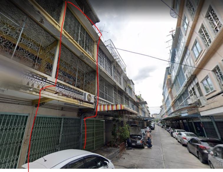 ขายตึกแถว ซอยกิจพานิชย์ สามย่าน สะพานเหลือง ทำเลดี ราคาเพียง 12 ล้าน